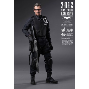 Batman The Dark Knight Movie Masterpiece Action Figure 1/6 Jim Gordon SWAT Version Exclusive 30 cm